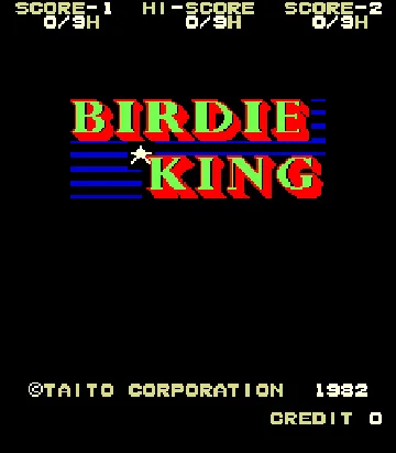 Birdie King screen shot title